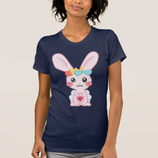 Prinzessin Rainbow V-Hals T-Shirt