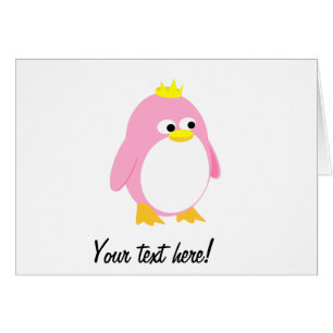 Prinzessin rosa Penguin-Cartoon