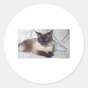 Prinzessin Runder Aufkleber