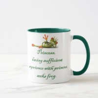Prinzessin Seeks Frog Mug