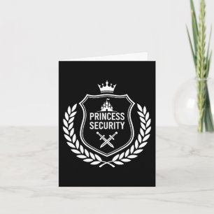 Prinzessin Sicherheit Geburtstag Vater Bruder Schl Karte