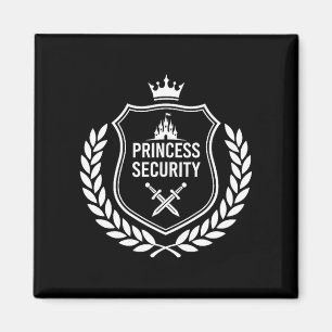 Prinzessin Sicherheit Geburtstag Vater Bruder Schl Magnet