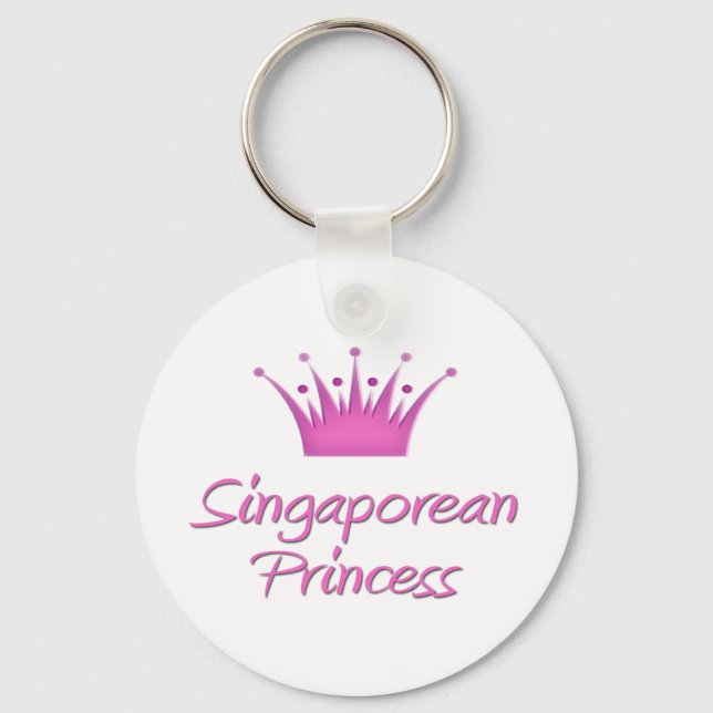 Prinzessin Singapurs Schlüsselanhänger (Vorderseite)