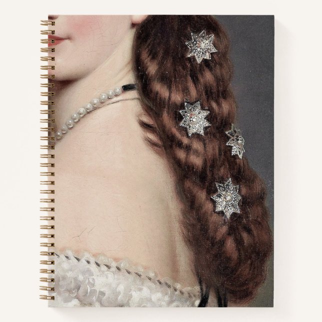 Prinzessin Sissi Sterne Notizbuch (Vorderseite)