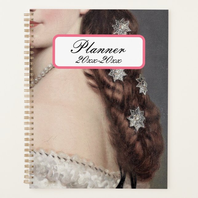 Prinzessin Sissi Sterne Planer (Vorderseite)