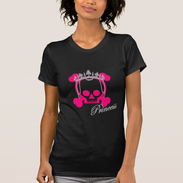 Prinzessin Skull T-Shirt (Vorderseite)