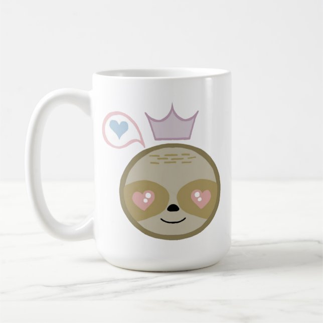 Prinzessin Sloth Kaffeetasse (Links)