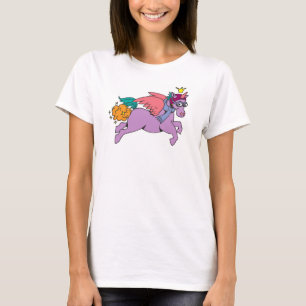 Prinzessin SparkleFarts T-shirt mit Website