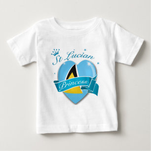 Prinzessin St.-Lucian Baby T-shirt