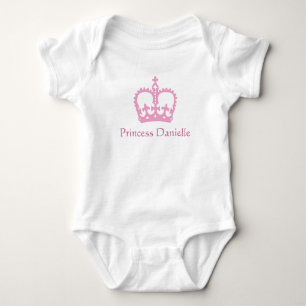 Prinzessin T-shirt Baby Strampler