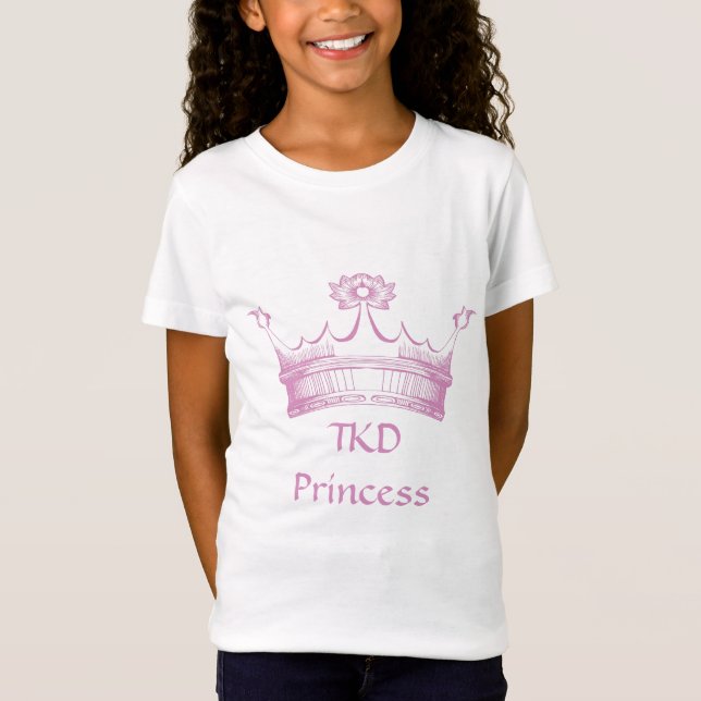 Prinzessin T-Shirt der Kriegskunst-TKD (Vorderseite)