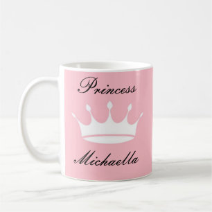 PRINZESSIN-TASSE IN SCHÖNEM ROSA FARBTON KAFFEETASSE