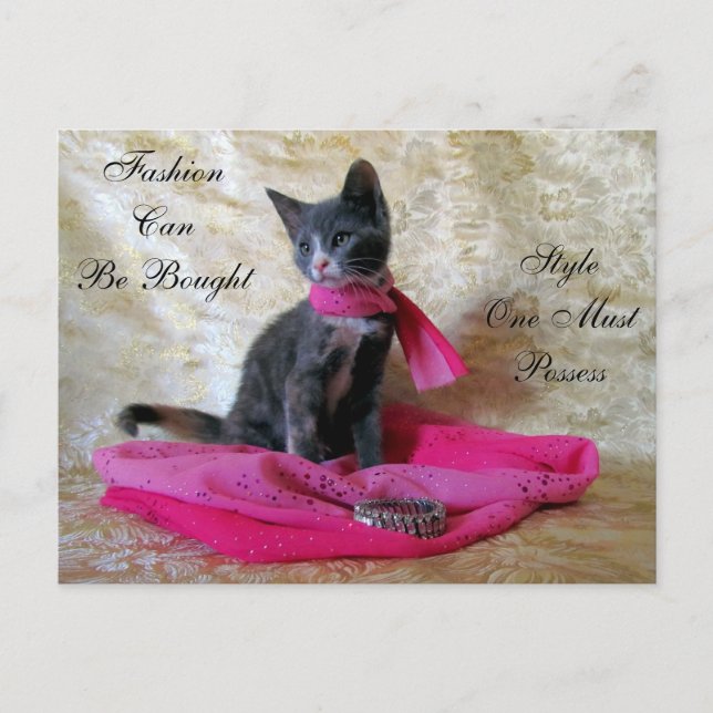 Prinzessin Tianas Worte zum Leben Postkarte (Vorderseite)