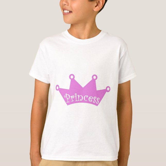 Prinzessin Tiara Crown T-Shirt (Vorderseite)