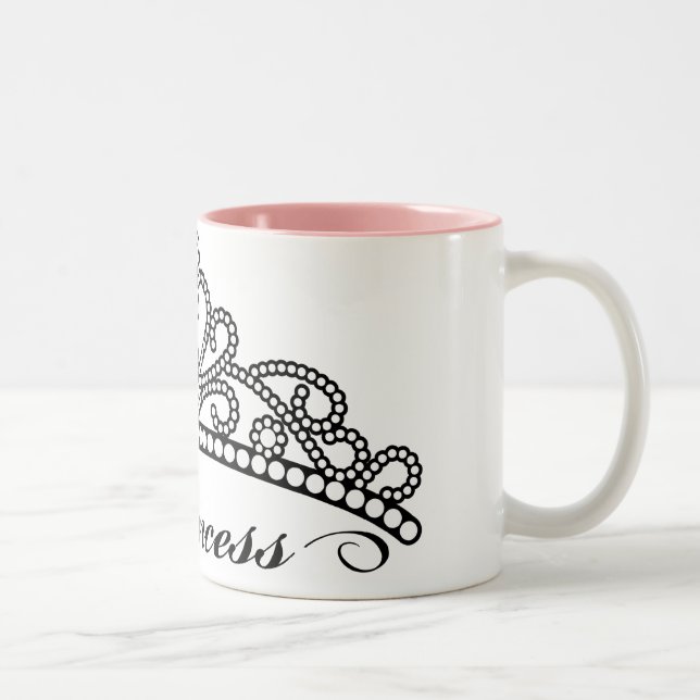 Prinzessin Tiara Mug Zweifarbige Tasse (Rechts)