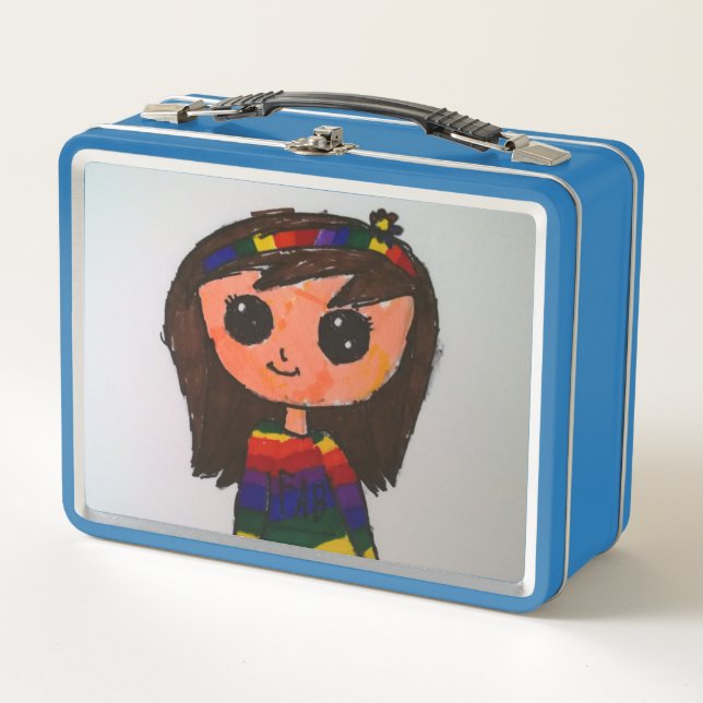 Prinzessin Toytastic Lunchbox. Metall Brotdose (Vorderseite)