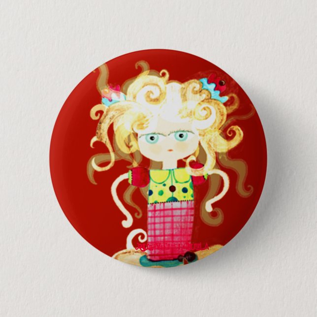 Prinzessin tutu Liebe graues Königreich gebrochene Button (Vorderseite)
