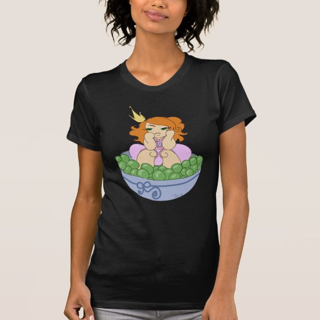 Prinzessin und die Erbse T-Shirt (Vorderseite)