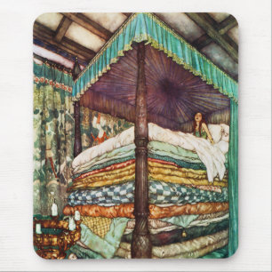 Prinzessin und die Erbsen-Märchen Mousepad