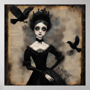 Prinzessin und die Raben Poster