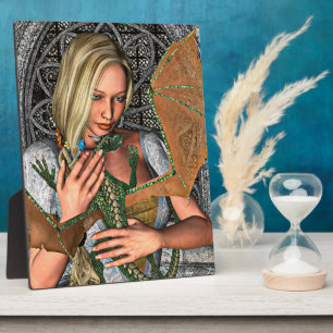 Prinzessin und Drache Fotoplatte