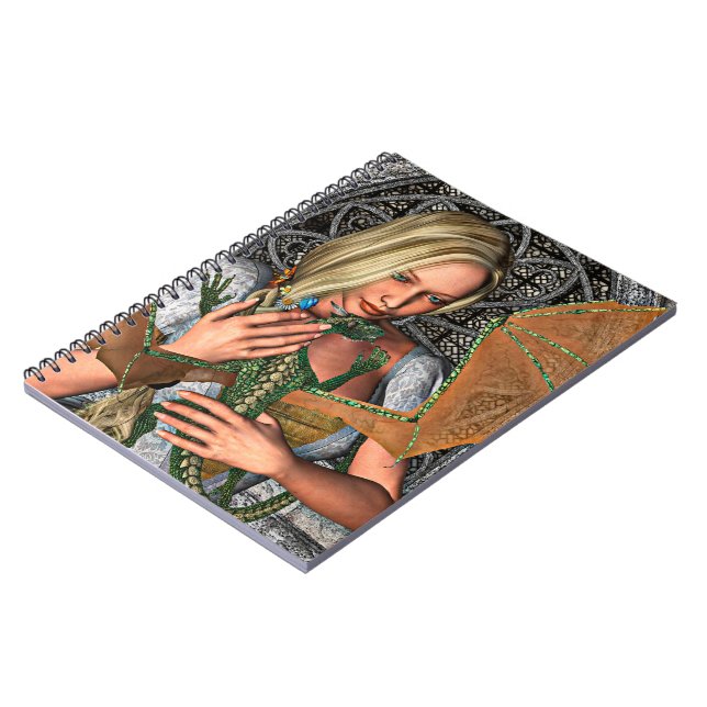 Prinzessin und Drache Notizblock (Linke Seite)