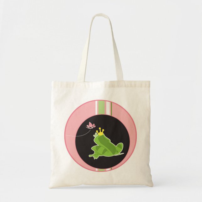 Prinzessin-und Frosch-Taschen-Tasche Tragetasche (Vorne)