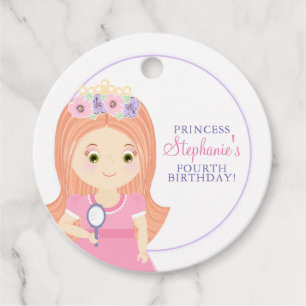 Prinzessin und ihr magischer Spiegel Geschenkanhänger
