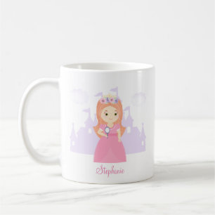Prinzessin und ihr magischer Spiegel Kaffeetasse
