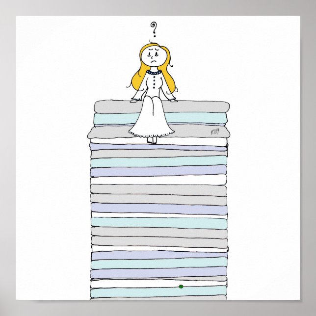 Prinzessin und Pea Poster (Vorne)