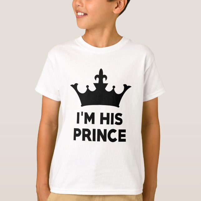 Prinzessin und Princess Shirts (Vorderseite)