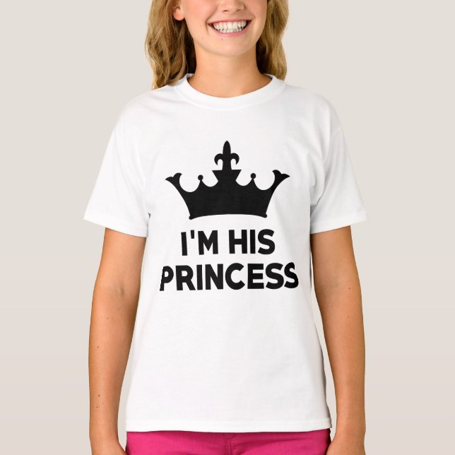 Prinzessin und Princess Shirts (Vorderseite)