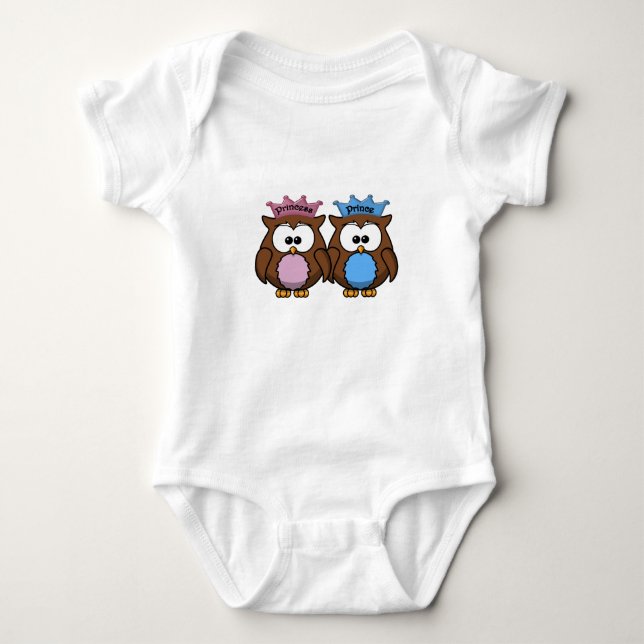 Prinzessin und Prinzessin Baby Strampler (Vorderseite)