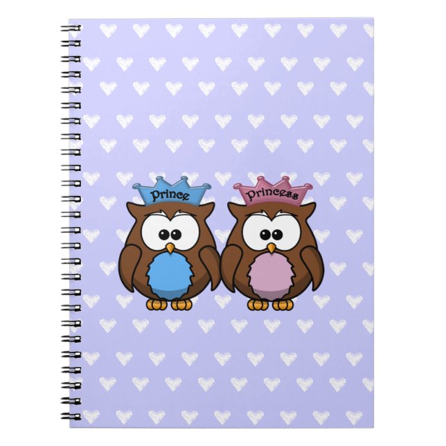 Prinzessin und Prinzessin Notizblock (Vorderseite)