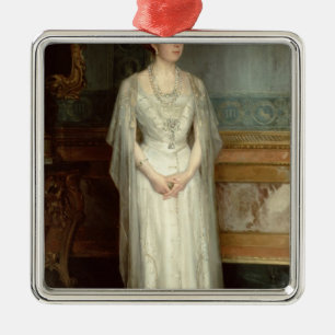 Prinzessin Victoria Eugenie, Königin von Spanien Silbernes Ornament