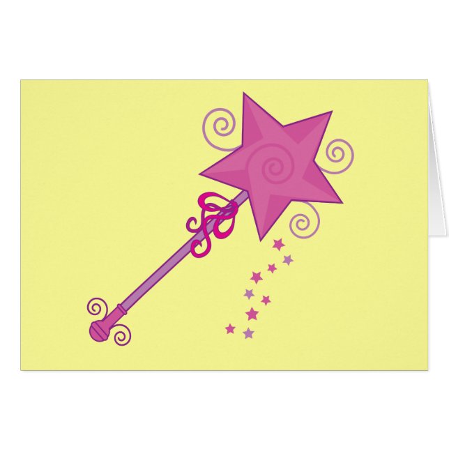 Prinzessin Wand With Stars (Vorderseite (Horizontal))