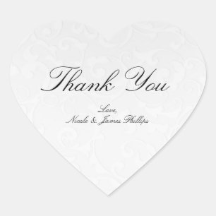 Prinzessin Weißer Damast Märchenbuch Elegante Hoch Herz-Aufkleber