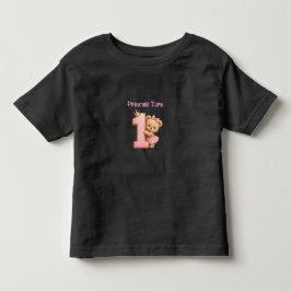 Prinzessin wird Eins T-Shirt zum ersten Geburtstag
