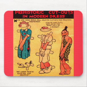 Prinzessin Wootietoot aus dem Comic der 1930er Jah Mousepad