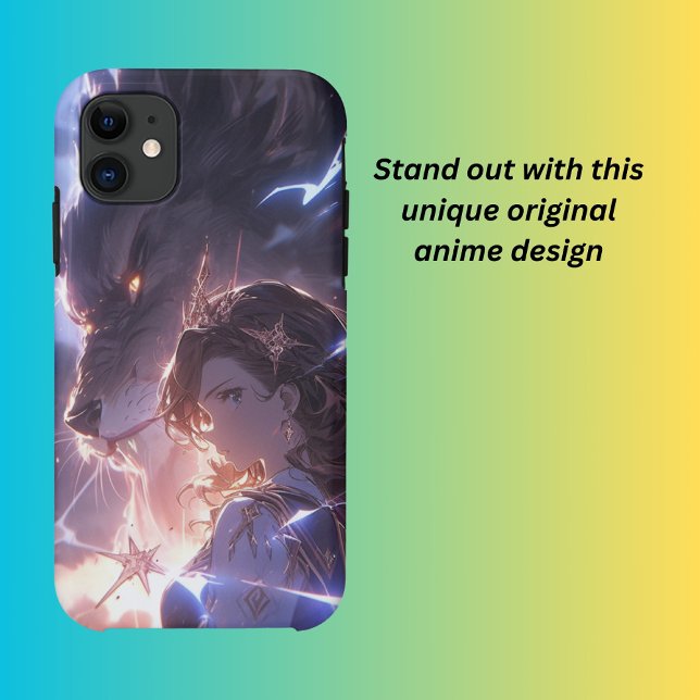 Prinzessin Zauberer im Anime-Stil Case-Mate iPhone Hülle (Von Creator hochgeladen)