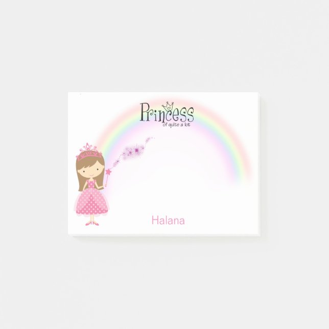 Prinzessin ziemlich viel der post-it klebezettel (Vorderseite)