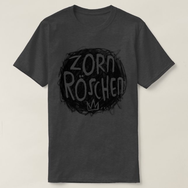 Prinzessin Zornrschen T-Shirt (Design vorne)