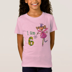 Prinzessinfee mit 6-Jährigen T-Shirt