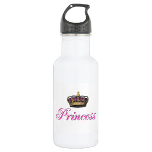 Prinzessinkrone im Pink Trinkflasche