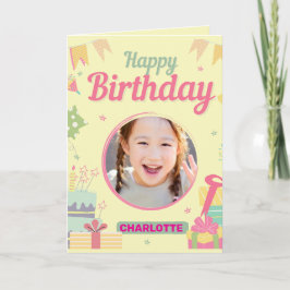 Prinzessinnen-Geburtstag Karte