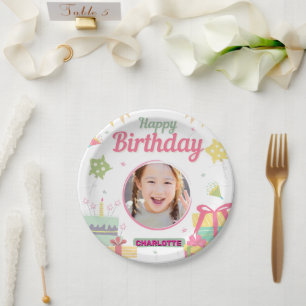 Prinzessinnen-Geburtstag Pappteller