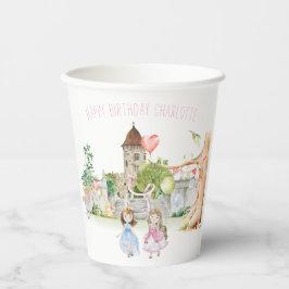 Prinzessinnen, Ritter & Dragons Fairy Tale zum Geb Pappbecher