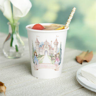Prinzessinnen, Ritter & Dragons Fairy Tale zum Geb Pappbecher