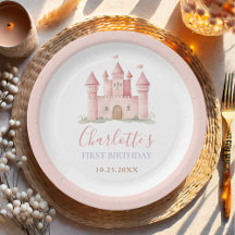 Prinzessinnen-Schloss Mädchen 1. Geburtstag
