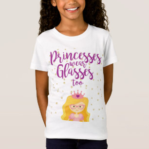 Prinzessinnen Wear Glasses Too T-Shirt